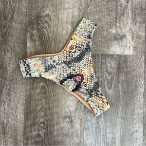 Sie Swim Eco Snake Skin Parker Bikini Bottom